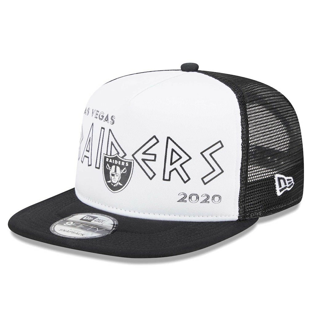 Las Vegas Raiders New Era Banger 9FIFTY Trucker Snapback Hat