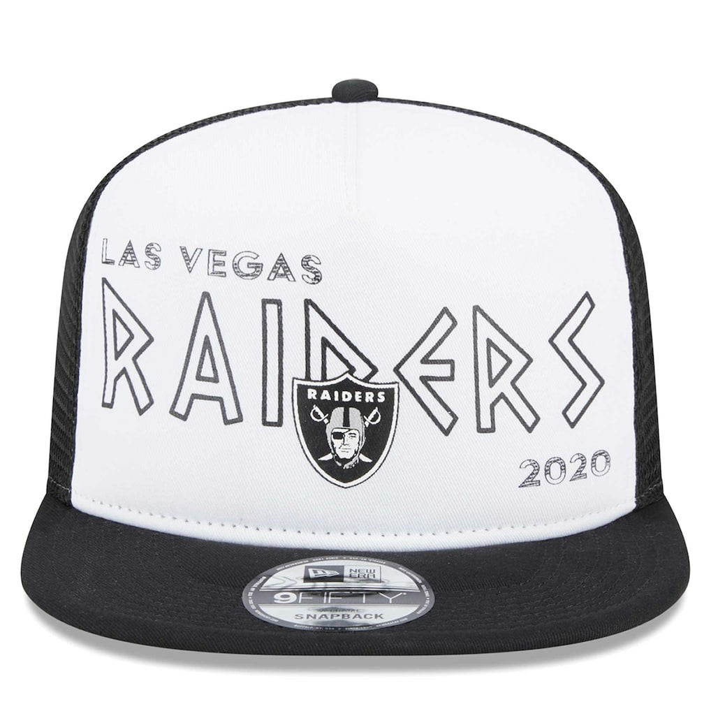 Las Vegas Raiders New Era Banger 9FIFTY Trucker Snapback Hat