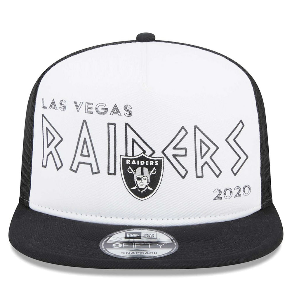 Las Vegas Raiders New Era Banger 9FIFTY Trucker Snapback Hat
