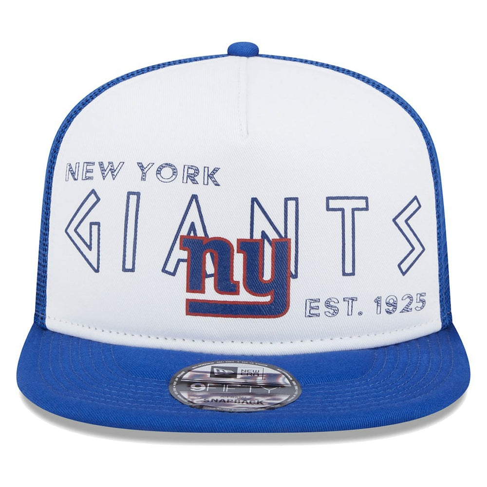 New York Giants New Era Banger 9FIFTY Trucker Snapback Hat