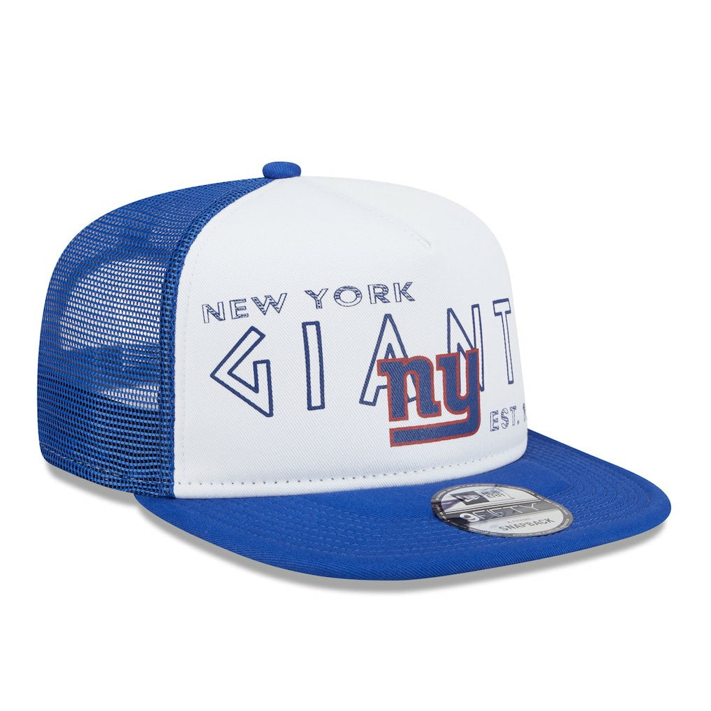 New York Giants New Era Banger 9FIFTY Trucker Snapback Hat