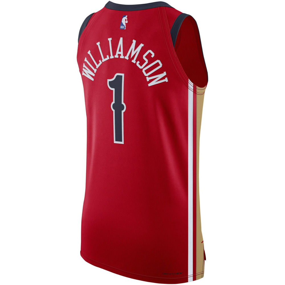 Zion Williamson New Orleans Pelicans Jordan Brand Authentic Jersey Outlet