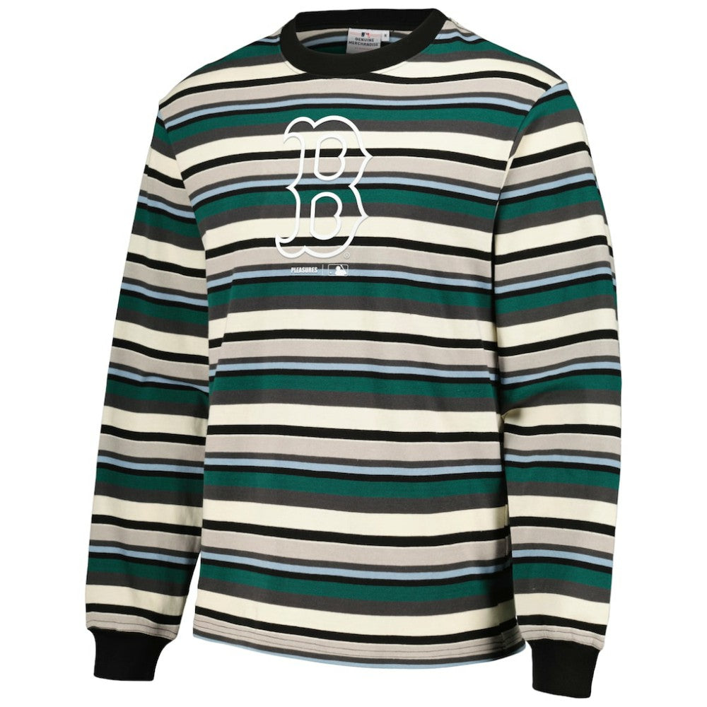 Boston Red Sox PLEASURES Ballpark Long Sleeve T-Shirt | MLB Outlet