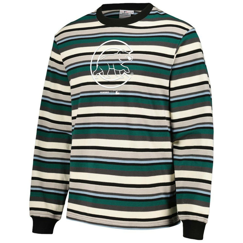 Chicago Cubs PLEASURES Ballpark Long Sleeve T-Shirt | MLB US