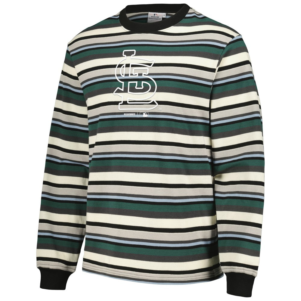 St. Louis Cardinals PLEASURES Ballpark Long Sleeve T-Shirt | MLB On Sale