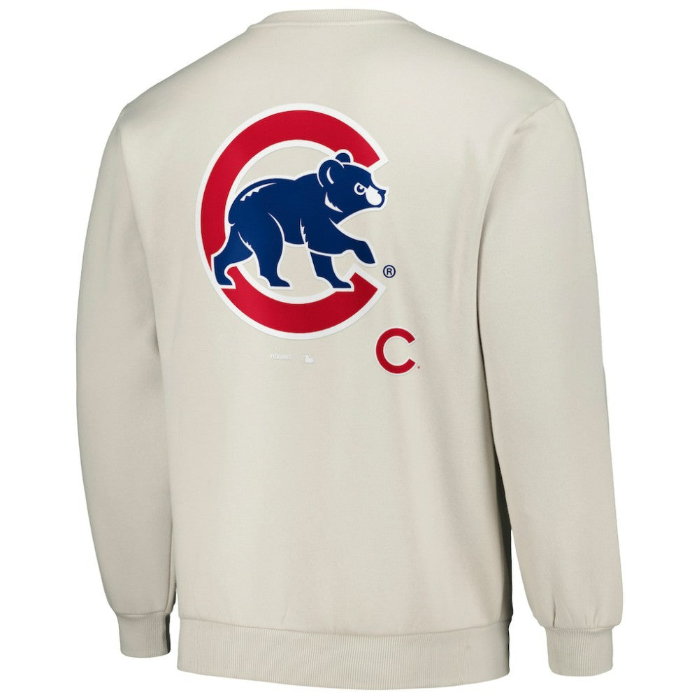 Chicago Cubs PLEASURES Ballpark Pullover Sweatshirt | MLB Shop