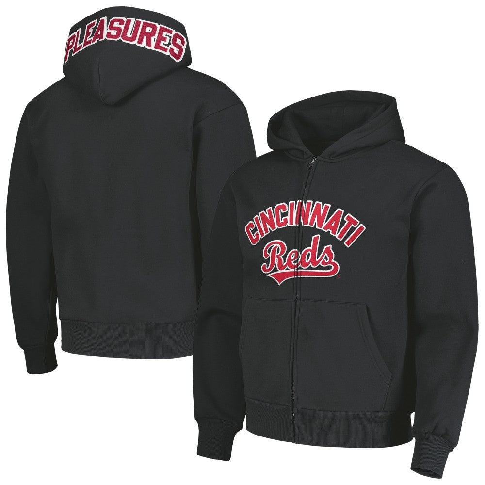 Cincinnati Reds PLEASURES Opening Day Full-Zip Hoodie | MLB New