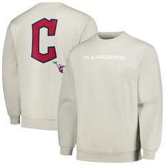 Cleveland Guardians PLEASURES Ballpark Pullover Sweatshirt | MLB On Sale