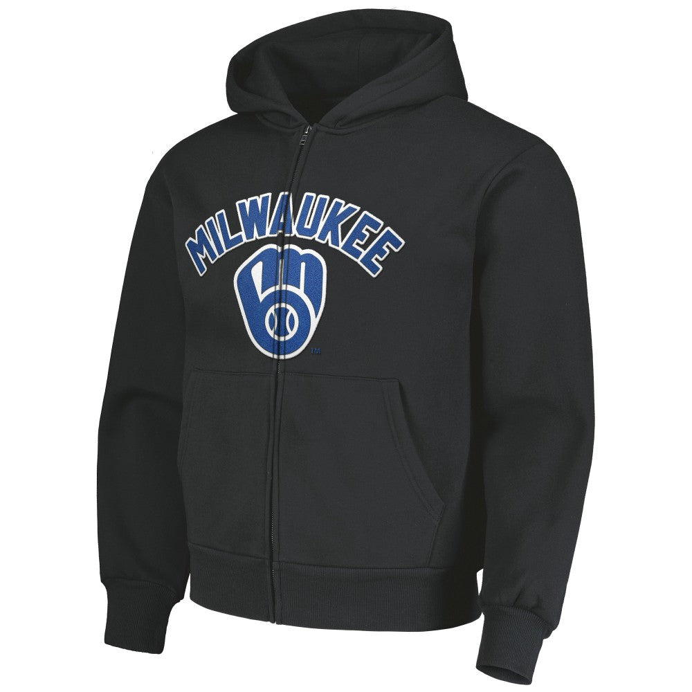 Milwaukee Brewers PLEASURES Opening Day Full-Zip Hoodie | MLB For sale