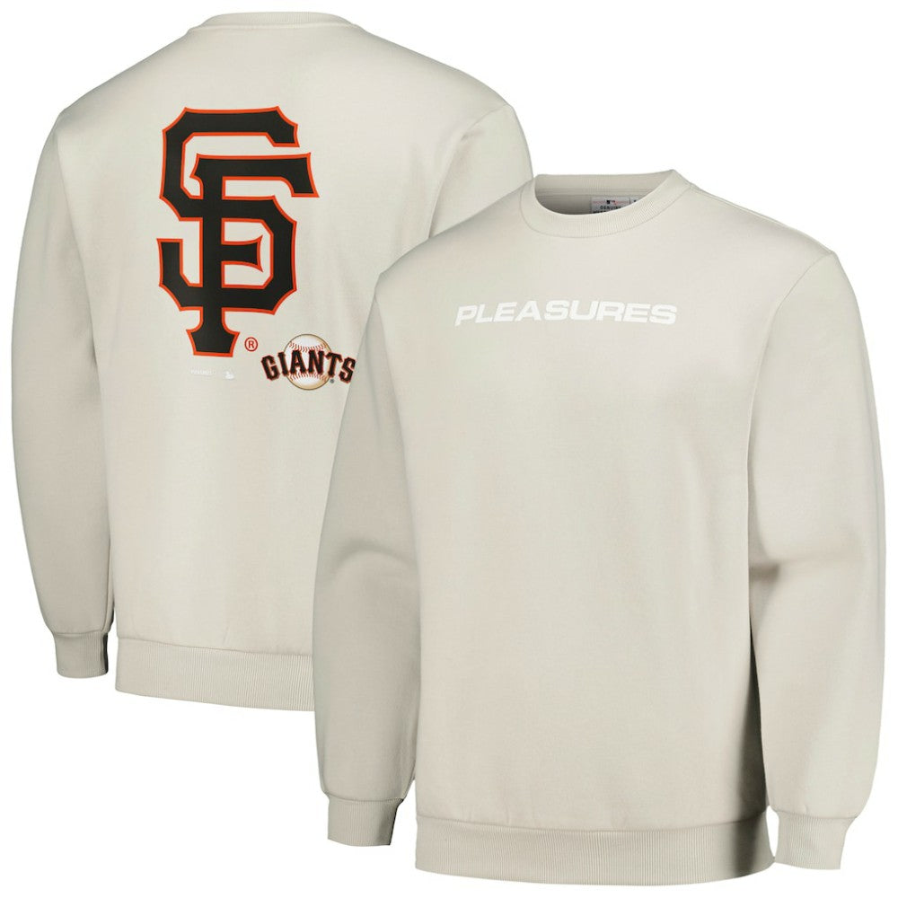 San Francisco Giants PLEASURES Ballpark Pullover Sweatshirt | MLB Shop