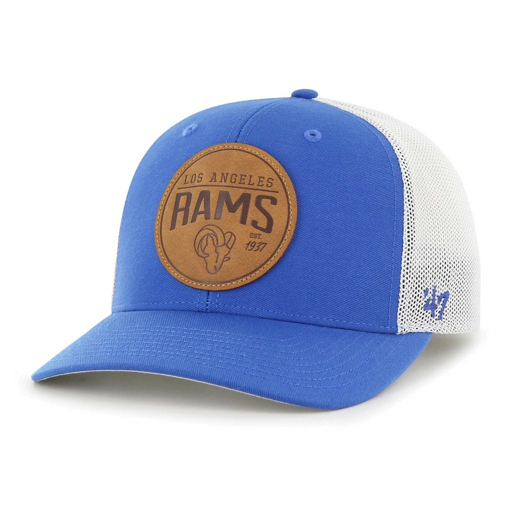 Los Angeles Rams 47 brand '47 Leather Head Flex Hat