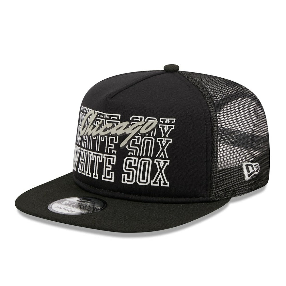 Chicago White Sox New Era  Street Team A-Frame Trucker 9FIFTY Snapback Hat | MLB Near me