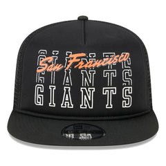 San Francisco Giants New Era  Street Team A-Frame Trucker 9FIFTY Snapback Hat | MLB For sale
