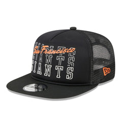 San Francisco Giants New Era  Street Team A-Frame Trucker 9FIFTY Snapback Hat | MLB For sale