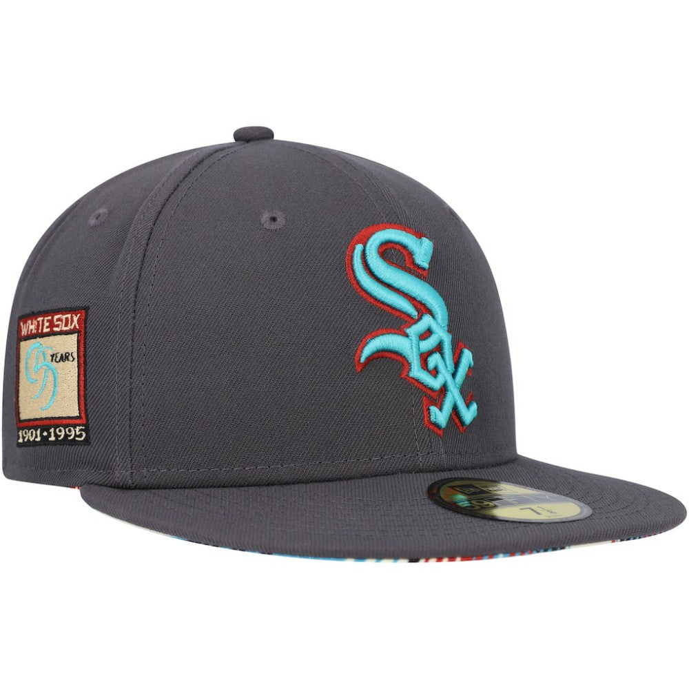Chicago White Sox New Era  Print Undervisor 59FIFTY Fitted Hat | MLB On Sale