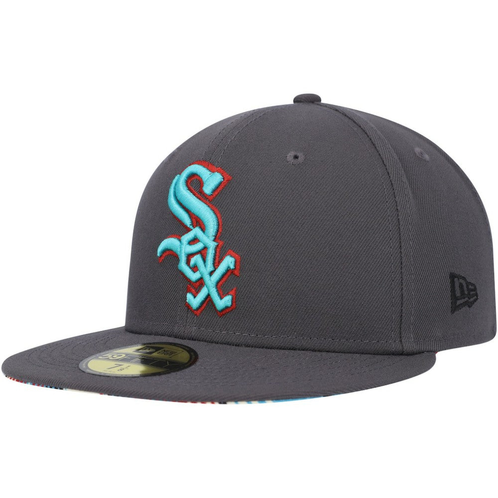 Chicago White Sox New Era  Print Undervisor 59FIFTY Fitted Hat | MLB On Sale