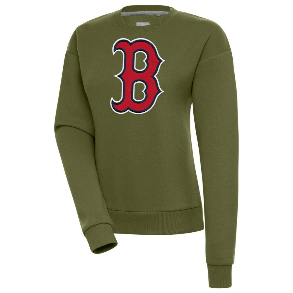 Boston Red Sox Antigua Women's Victory Pullover Sweatshirt | MLB Outlet