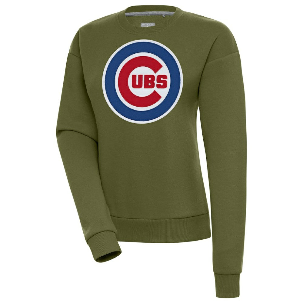 Chicago Cubs Antigua Women's Victory Pullover Sweatshirt | MLB Shop