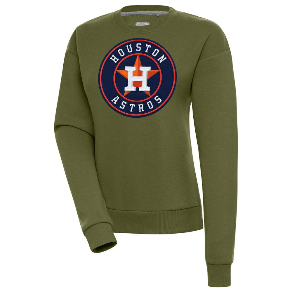 Houston Astros Antigua Women's Victory Pullover Sweatshirt | MLB New