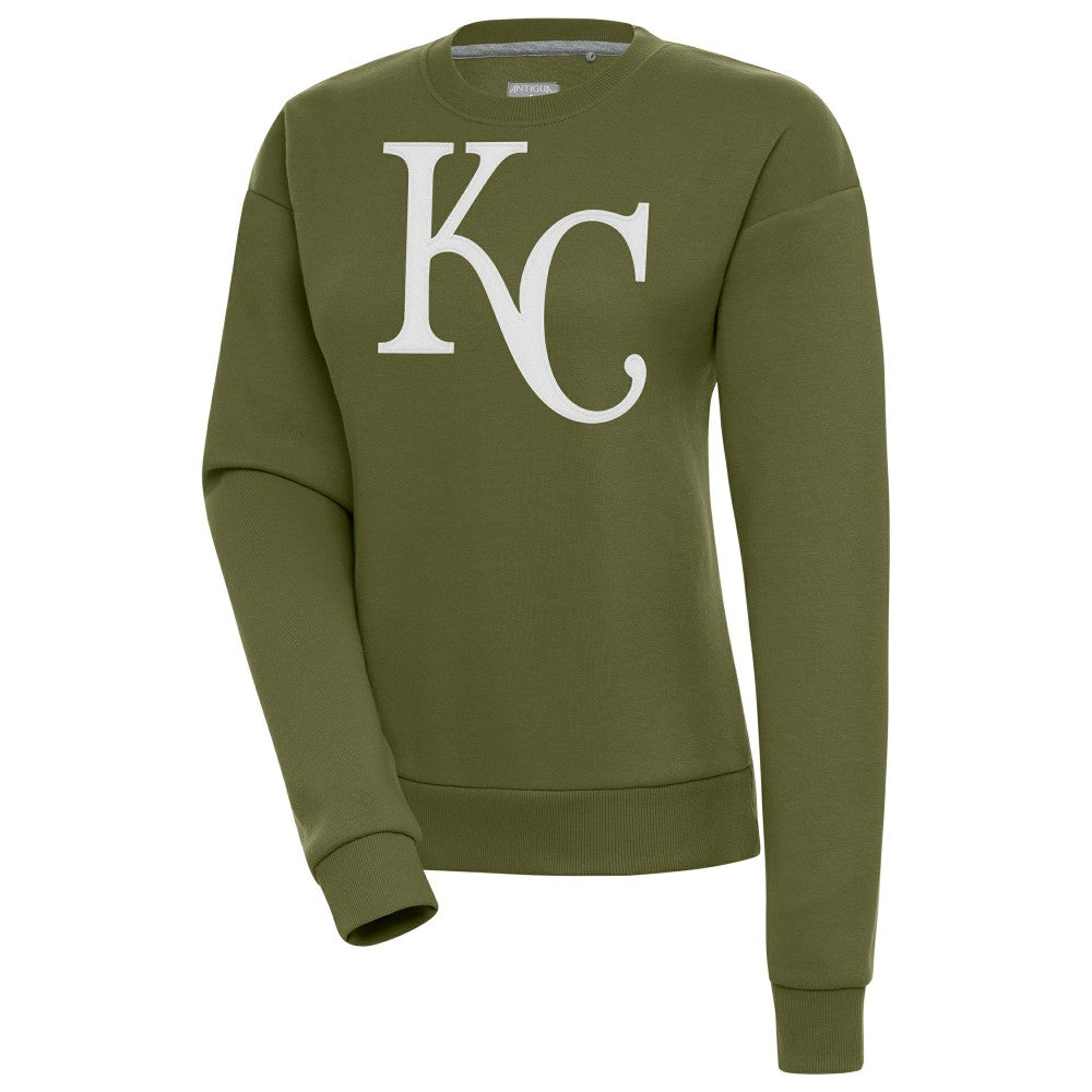Kansas City Royals Antigua Women's Victory Pullover Sweatshirt | MLB Discount