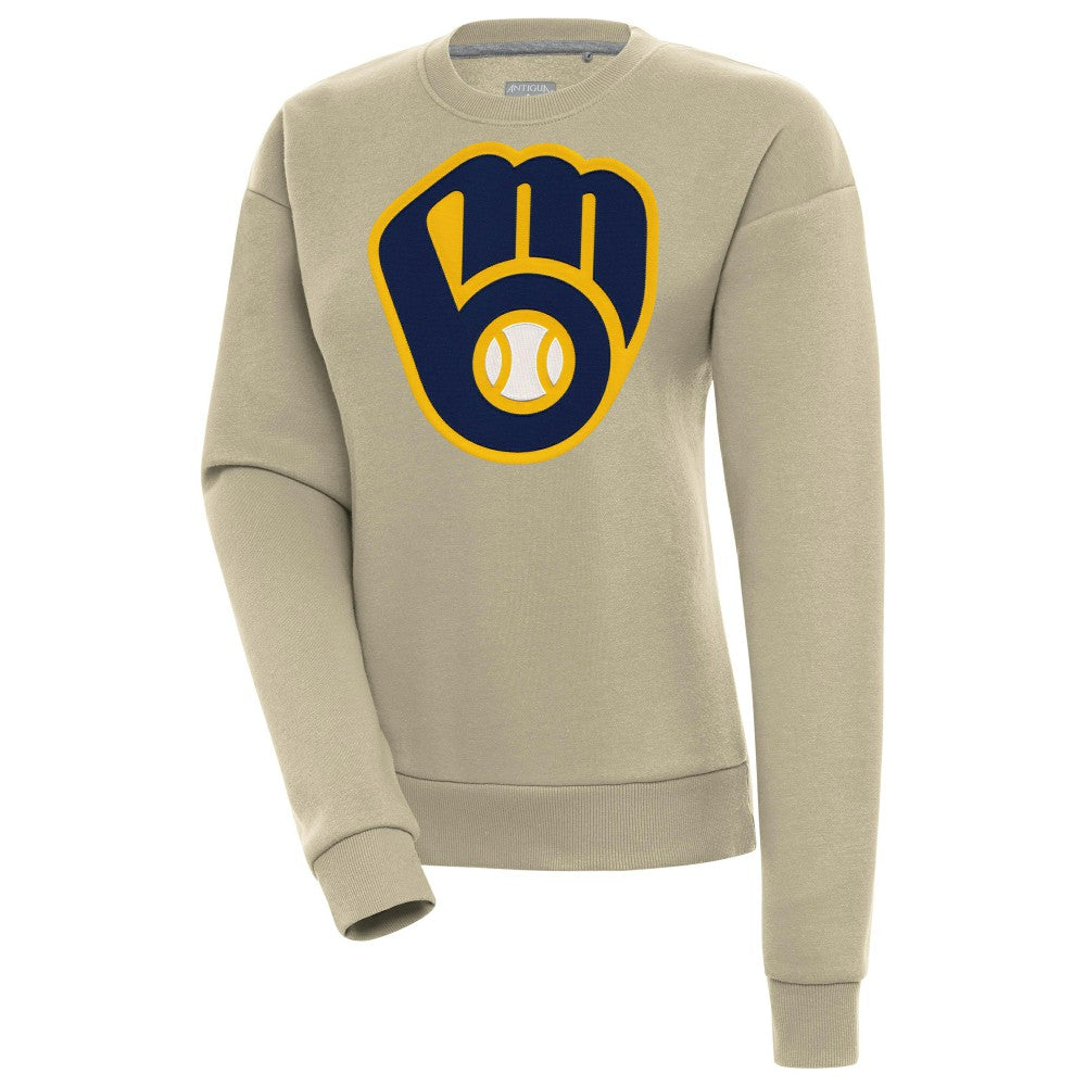 Milwaukee Brewers Antigua Women's Victory Pullover Sweatshirt | MLB New