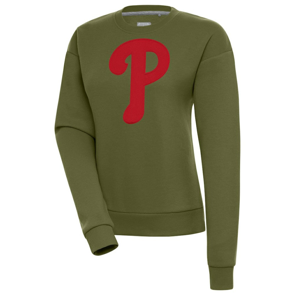 Philadelphia Phillies Antigua Women's Victory Pullover Sweatshirt | MLB New