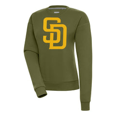 San Diego Padres Antigua Women's Victory Pullover Sweatshirt | MLB Online