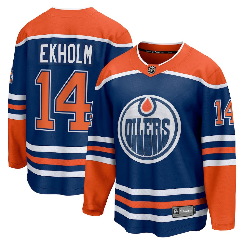 Mattias Ekholm Edmonton Oilers Fanatics Home Breakaway Jersey Sale