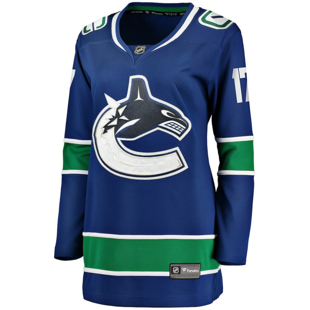 Filip Hronek Vancouver Canucks Women's Fanatics Home Breakaway Jersey On Sale