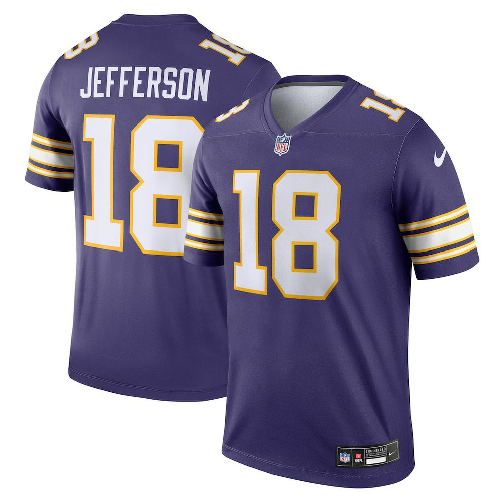 Minnesota Vikings Nike Justin Jefferson  Legend Player Performance Top