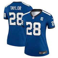 Indianapolis Colts Nike Jonathan Taylor  Women's Alternate Legend Player Performance Top