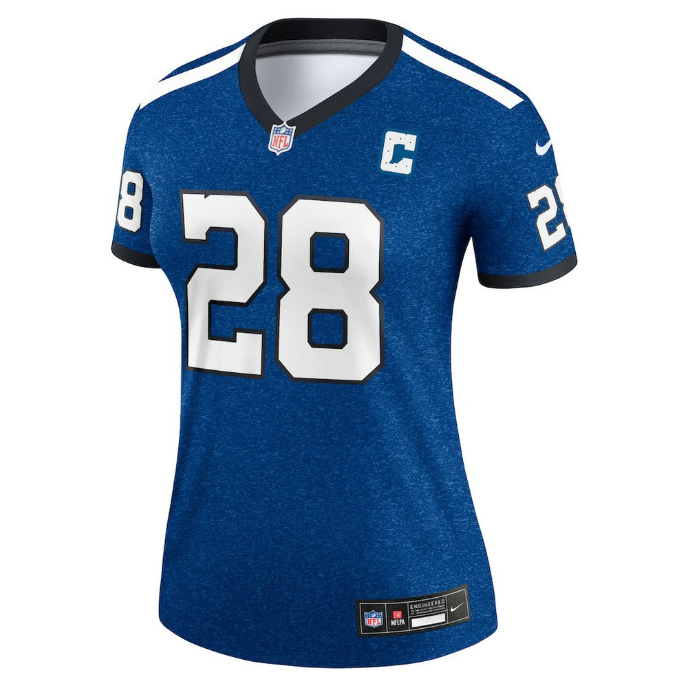 Indianapolis Colts Nike Jonathan Taylor  Women's Alternate Legend Player Performance Top