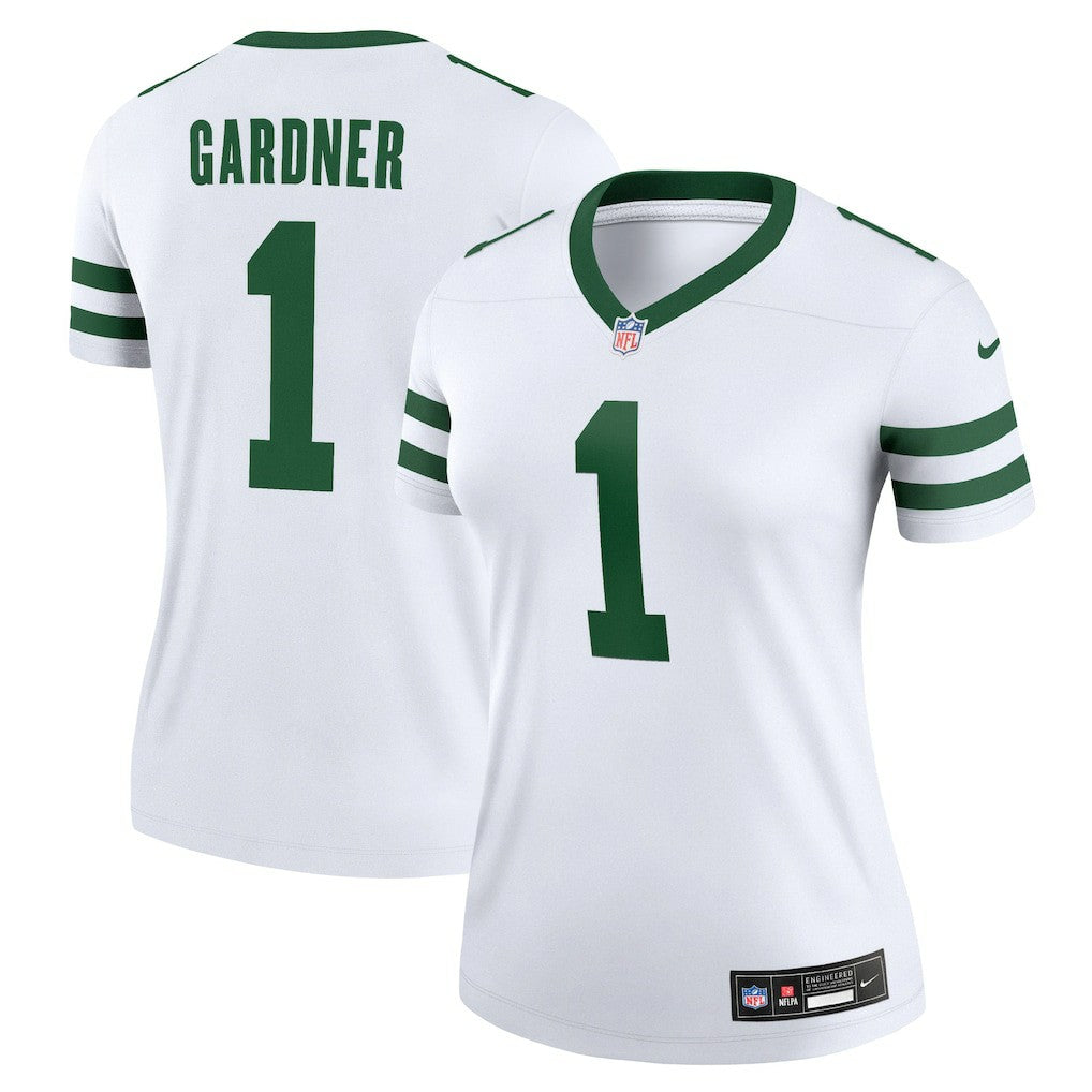 New York Jets Nike Ahmad Sauce Gardner  Women's Legend Player Performance Top