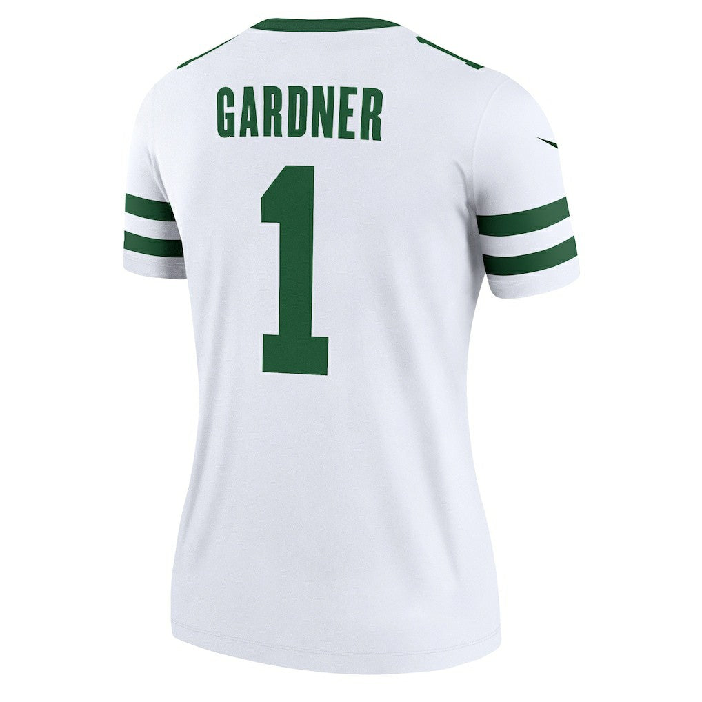 New York Jets Nike Ahmad Sauce Gardner  Women's Legend Player Performance Top