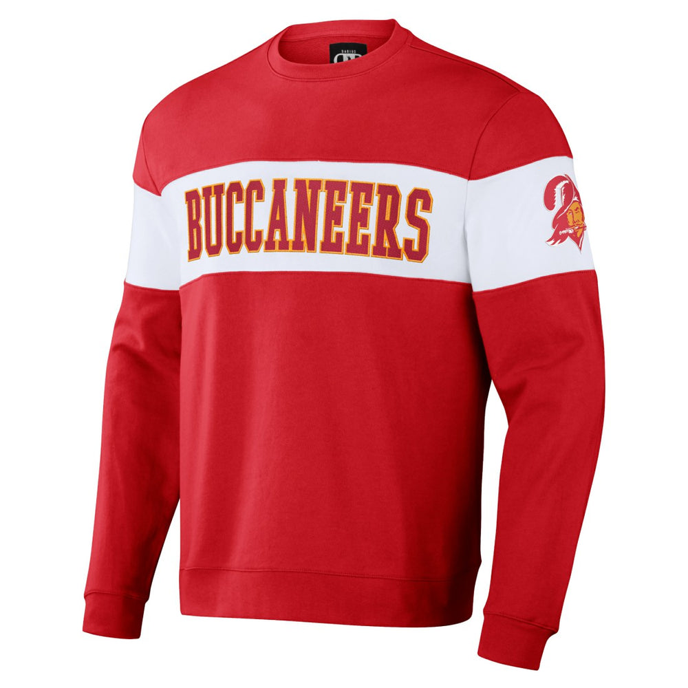 Tampa Bay Buccaneers Fanatics NFL x Darius Rucker Collection Team Color & White Pullover Sweatshirt