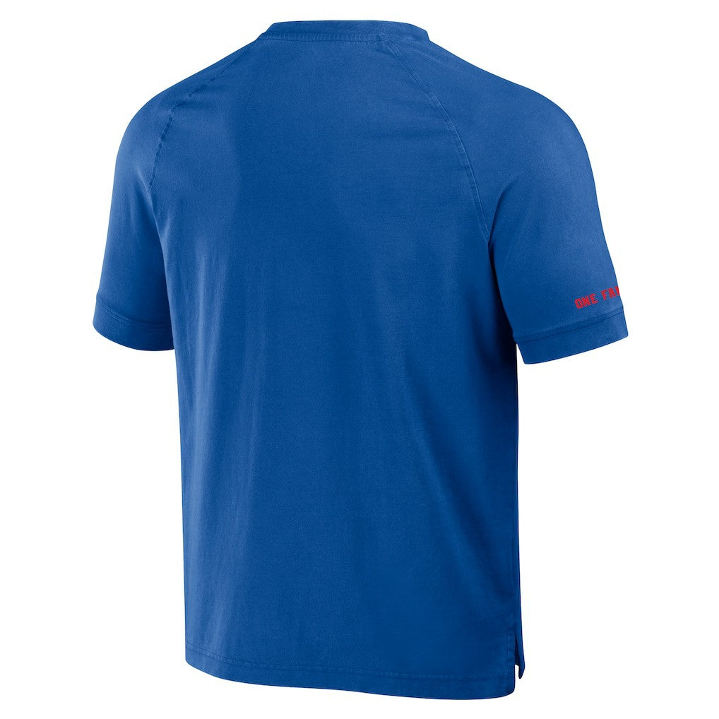 Buffalo Bills Fanatics NFL x Darius Rucker Collection Washed Raglan Henley T-Shirt