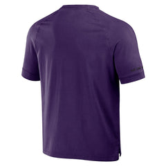Baltimore Ravens Fanatics NFL x Darius Rucker Collection Washed Raglan Henley T-Shirt