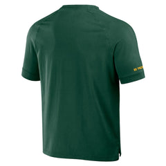 Green Bay Packers Fanatics NFL x Darius Rucker Collection Washed Raglan Henley T-Shirt