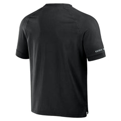 Las Vegas Raiders Fanatics NFL x Darius Rucker Collection Washed Raglan Henley T-Shirt