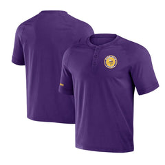 Minnesota Vikings Fanatics NFL x Darius Rucker Collection Washed Raglan Henley T-Shirt