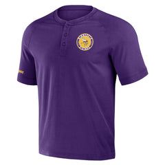 Minnesota Vikings Fanatics NFL x Darius Rucker Collection Washed Raglan Henley T-Shirt