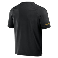 Pittsburgh Steelers Fanatics NFL x Darius Rucker Collection Washed Raglan Henley T-Shirt