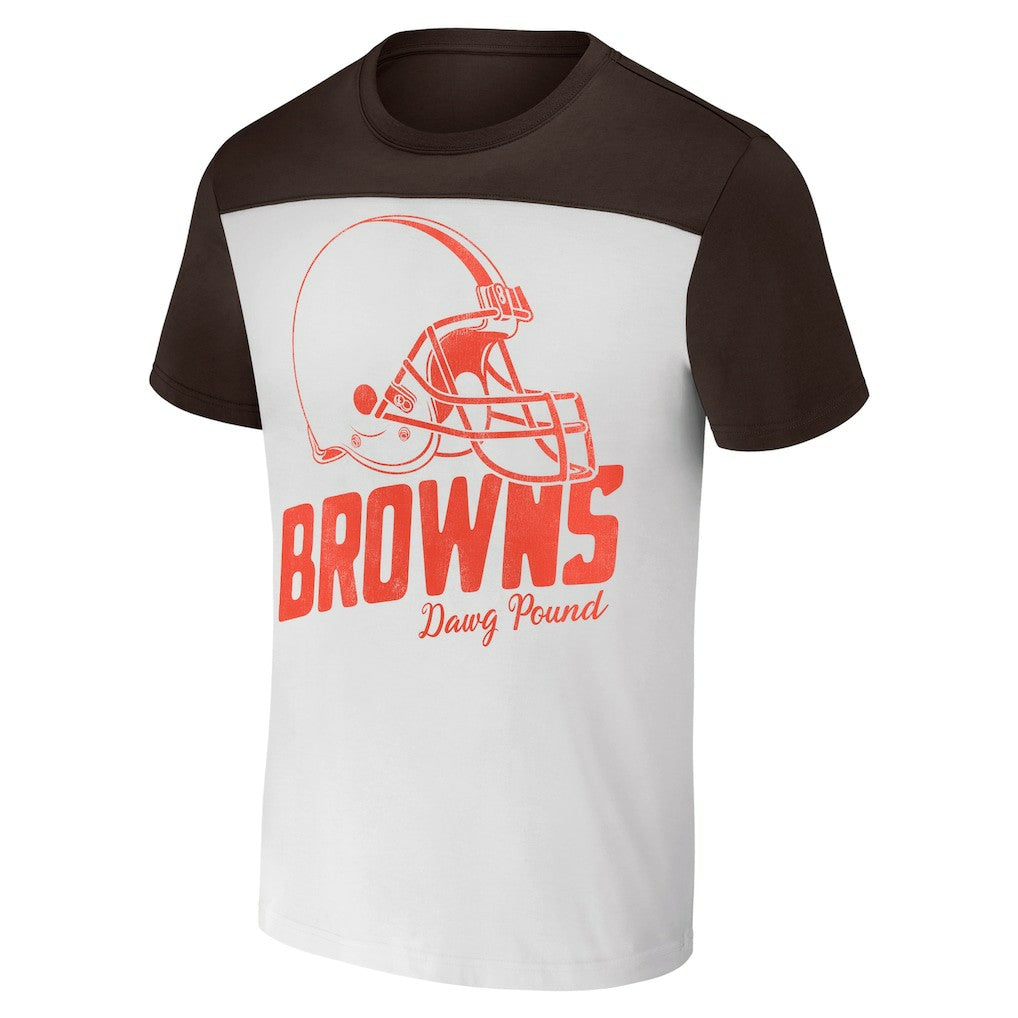 Cleveland Browns Fanatics NFL x Darius Rucker Collection Colorblocked T-Shirt