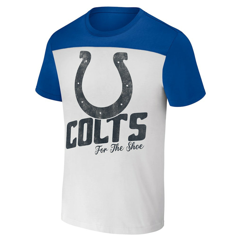 Indianapolis Colts Fanatics NFL x Darius Rucker Collection Colorblocked T-Shirt