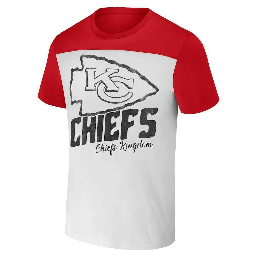 Kansas City Chiefs Fanatics NFL x Darius Rucker Collection Colorblocked T-Shirt