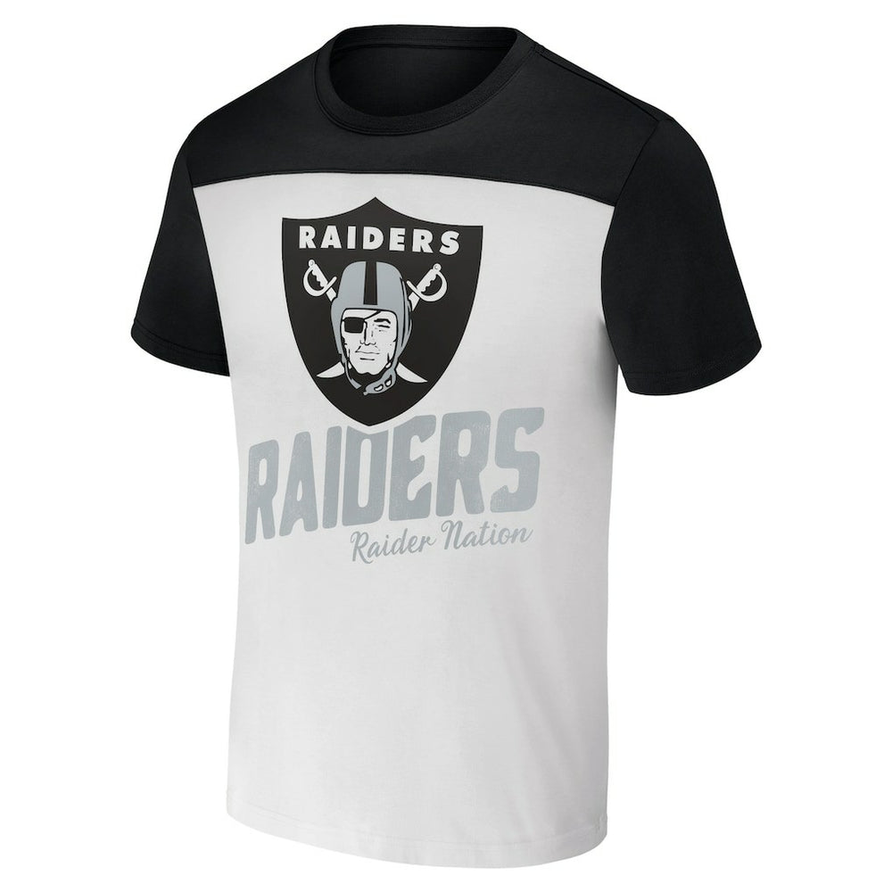 Las Vegas Raiders Fanatics NFL x Darius Rucker Collection Colorblocked T-Shirt