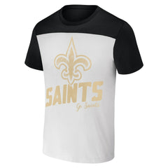 New Orleans Saints Fanatics NFL x Darius Rucker Collection Colorblocked T-Shirt
