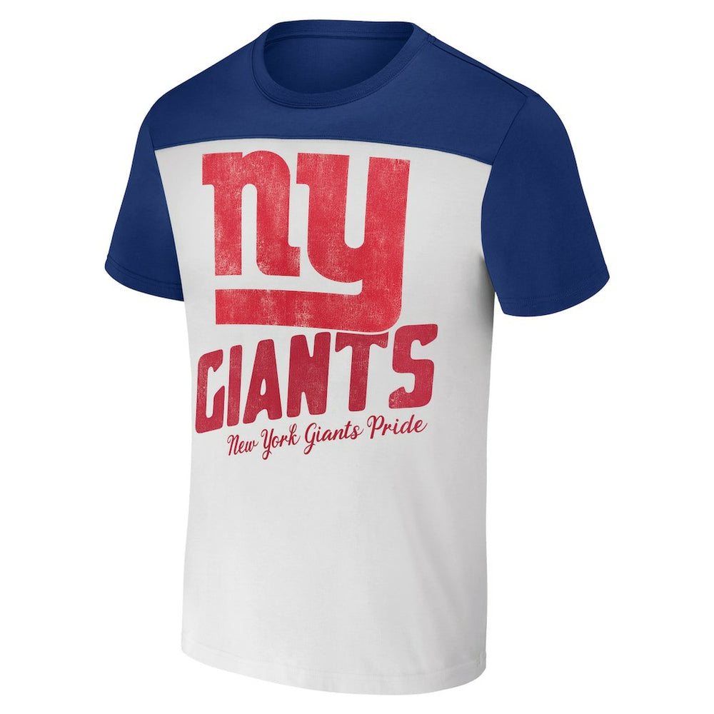 New York Giants Fanatics NFL x Darius Rucker Collection Colorblocked T-Shirt
