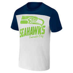 Seattle Seahawks Fanatics NFL x Darius Rucker Collection Colorblocked T-Shirt