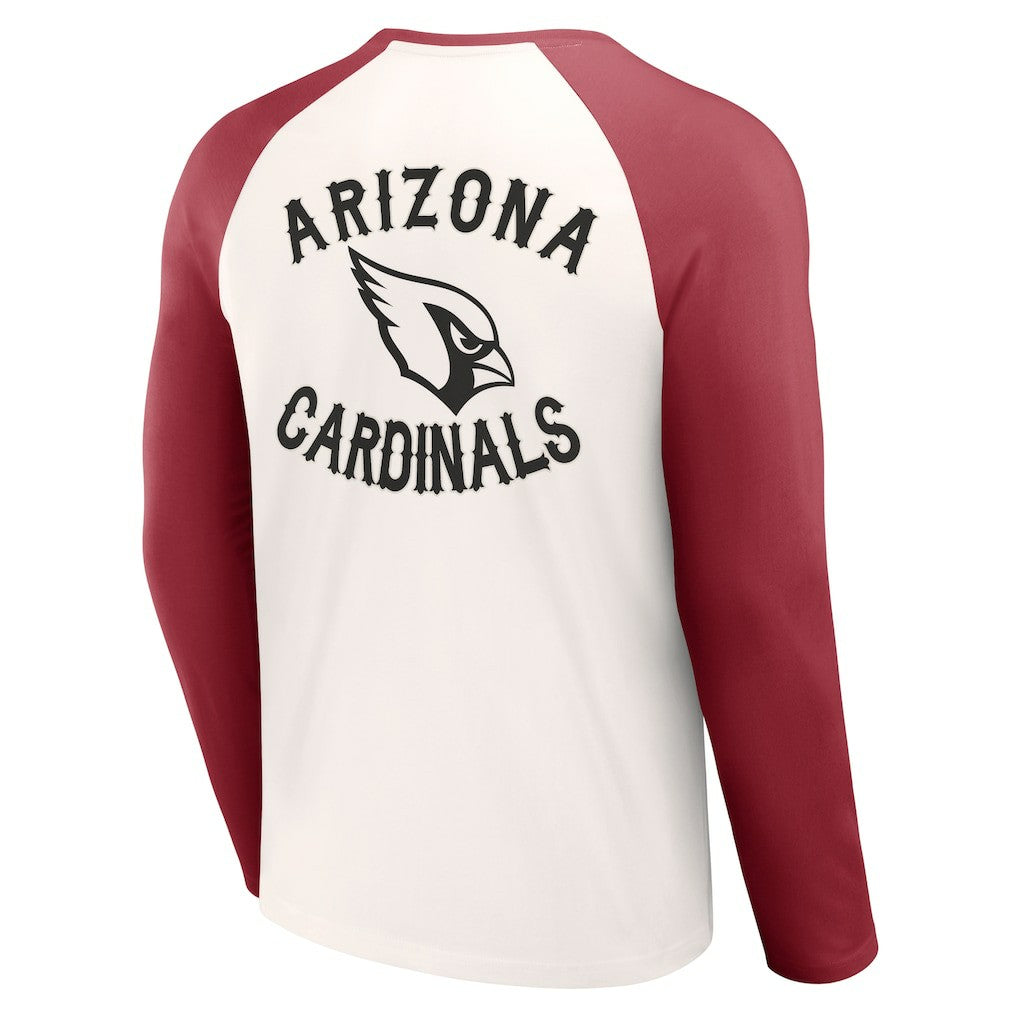 Arizona Cardinals Fanatics NFL x Darius Rucker Collection Long Sleeve Raglan T-Shirt